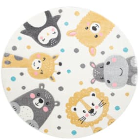 Runde Kinderteppiche	