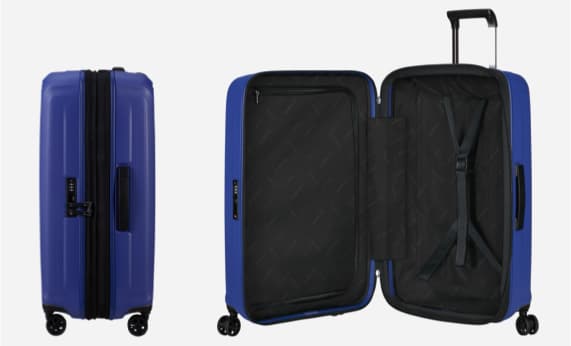 Koffer mit TSA-Schloss