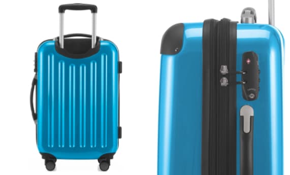 Koffer mit TSA-Schloss