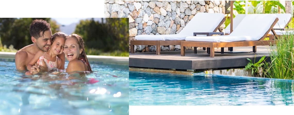 Pool-Sichtschutz