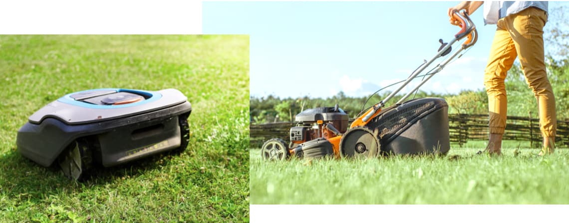 Mähroboter & Rasenmäher Funktion Arten BAUR