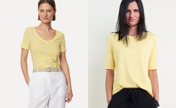 Gelbe Shirts