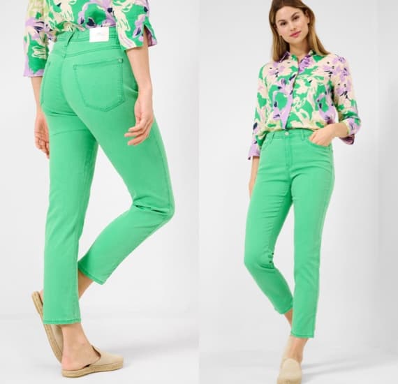 Grüne Jeans