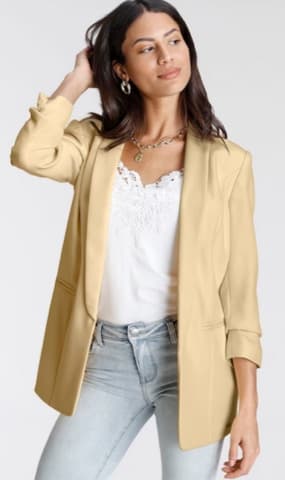 Gelbe Blazer