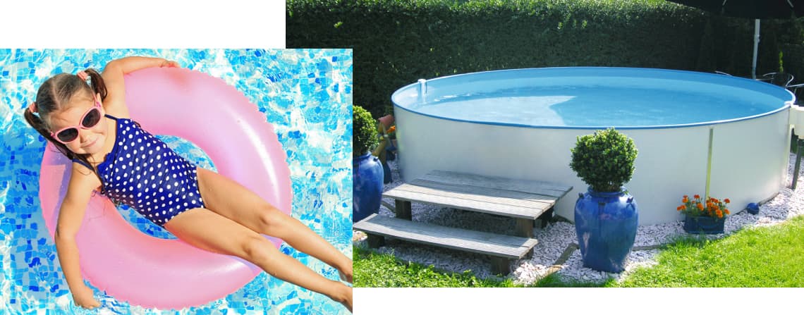 Kleiner Garten Pool
