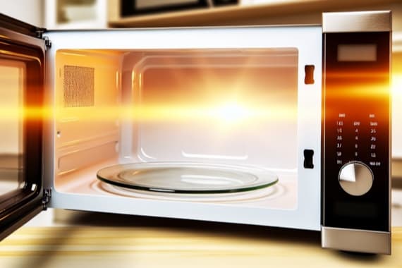 Mikrowelle Drehteller