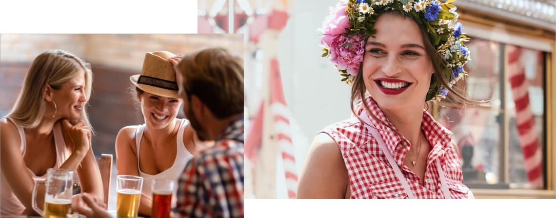 Oktoberfest Outfit Frauen ohne Dirndl
