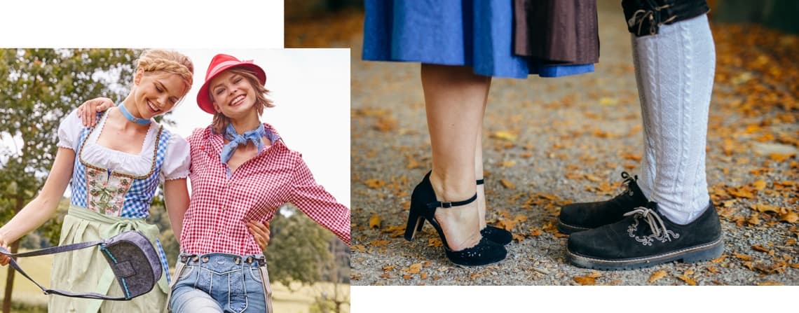 Schuhe zum Dirndl