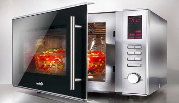 Mikrowellen mit Grill & Heißluft