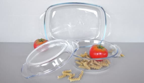 Mikrowellengeschirr aus Glas