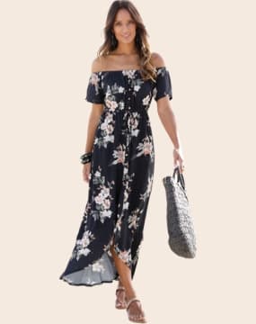 Schulterfreie Kleider