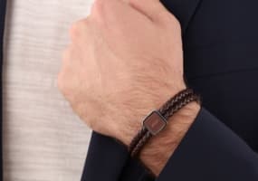 Lederarmbänder für Herren