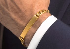 Herren Armbänder in Gold