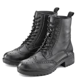 Schwarze Stiefeletten