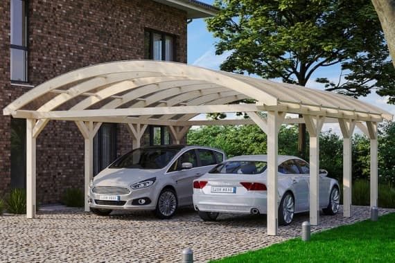 Maße beim Carport