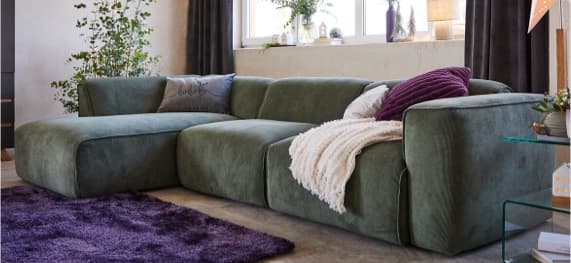Bunte Sofas