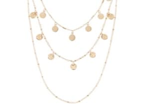 Goldene Halsketten für Damen