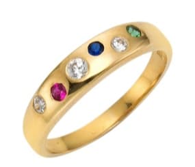 Schmuck mit Edelstein