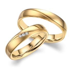 Goldene Eheringe