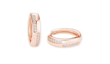 Ohrringe in Roségold