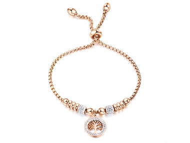 Armbänder in Rosegold 