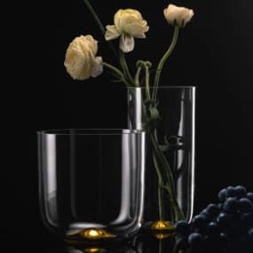 Kristallglas Blumenvase