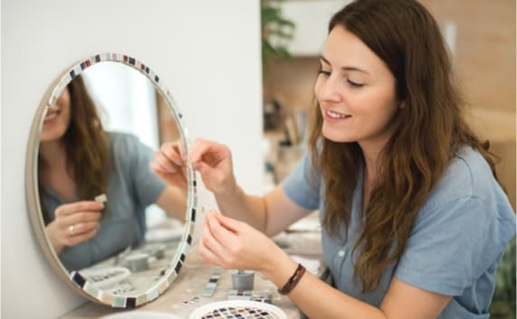 Spiegel-Rahmen gestalten