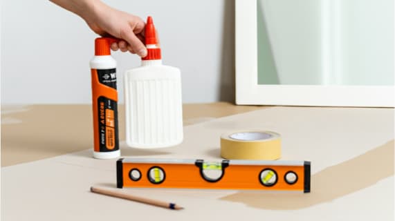 Klebstoffe, verschiedene Varianten