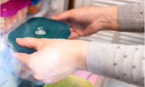 Gefrierschrank organisieren