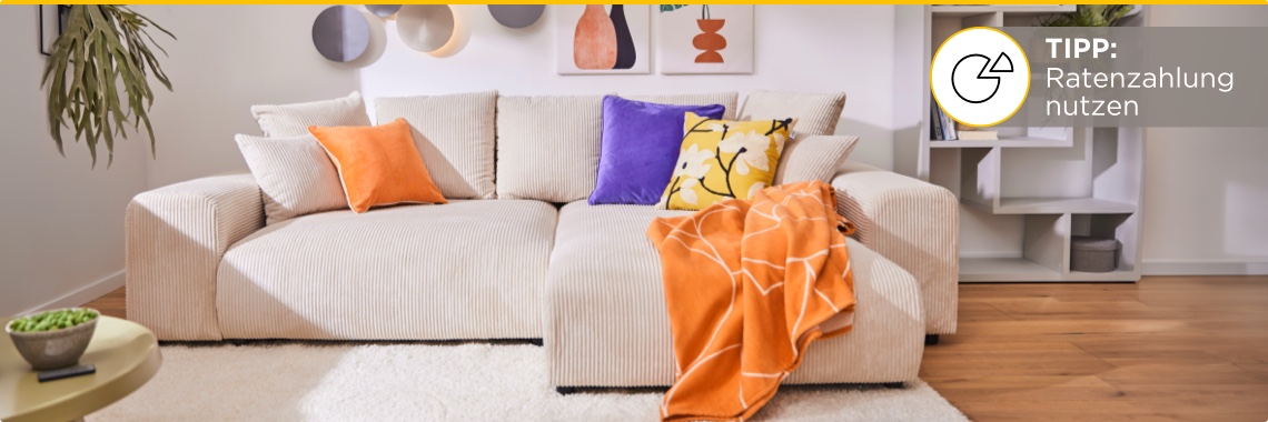 Feier deinen Frühling mit neuen Sofas
