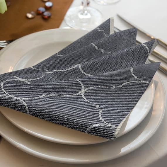 Stoffservietten blau