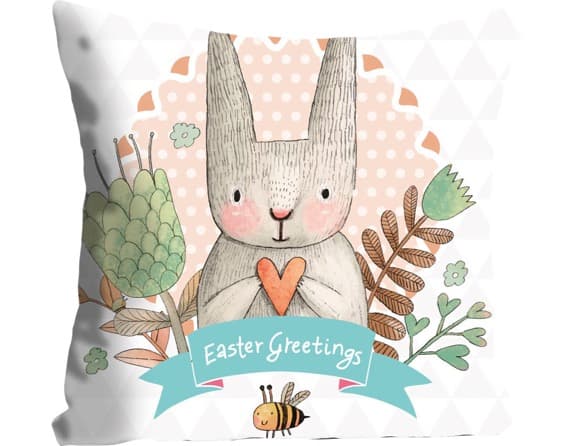 Ostertextilien Dekokissen