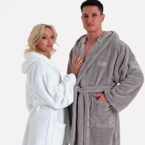 Kuschelige Bademäntel