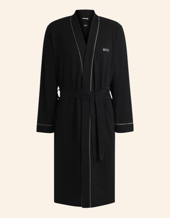 Bademäntel Herren schwarz