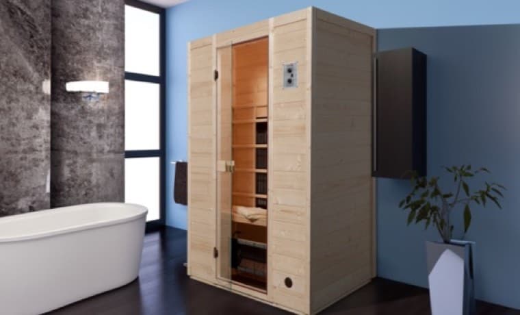 Sauna oder Infrarotkabine