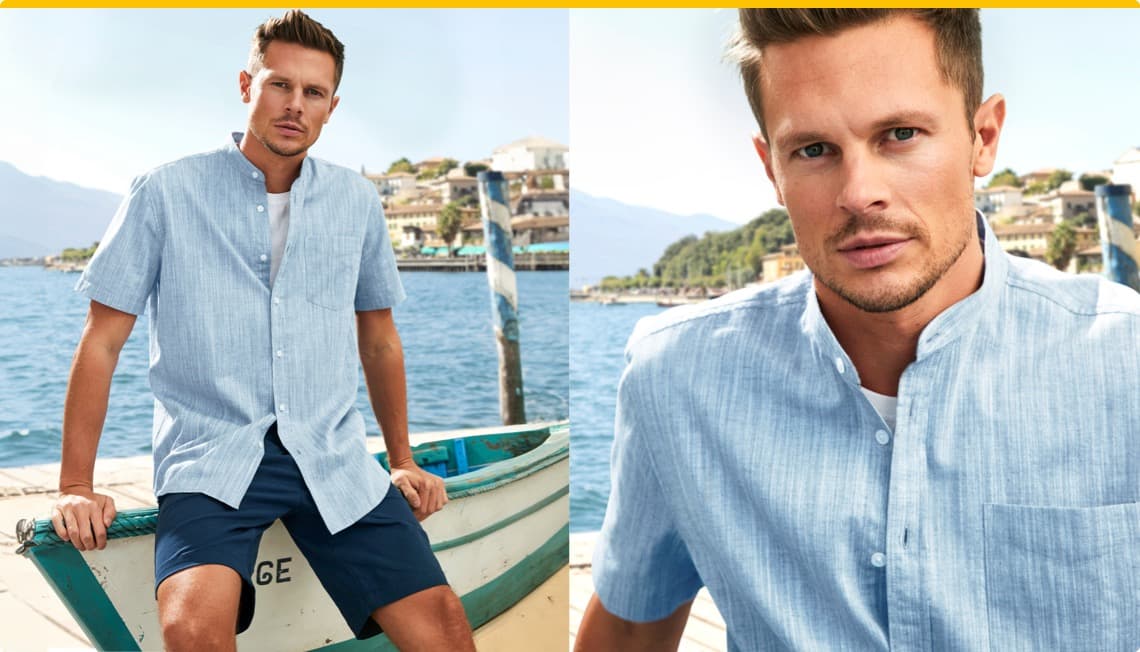 Strandmode für Herren