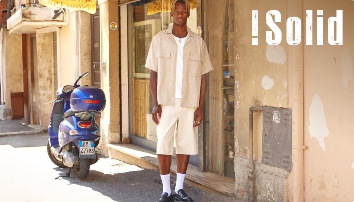 !Solid: Frische Styles für ihn