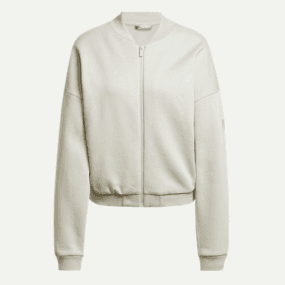 beige Blouson Baumwolljacke