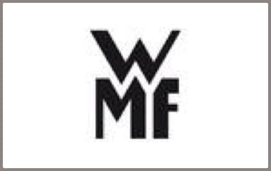 WMF Logo in Schwarz auf weißem Hintergrund