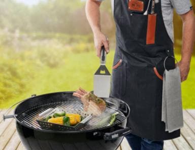 Grillschürze