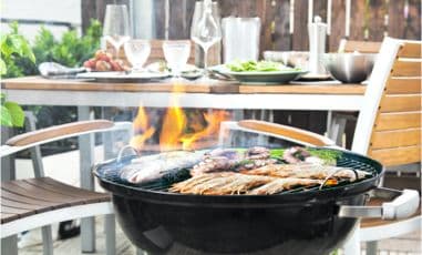 Grill für den Balkon