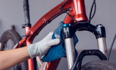 Fahrrad lackieren