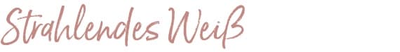 Strahlendes Weiß