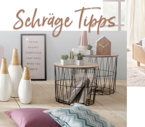 Schlafzimmer mit Dachschräge einrichten