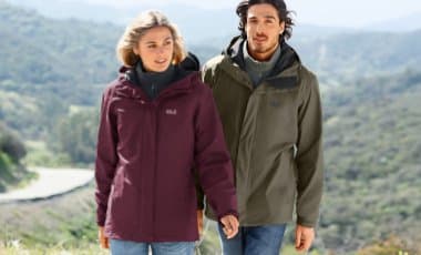 Outdoorjacken 3-in-1 - für jedes Wetter