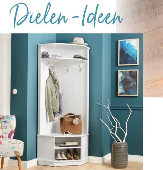 Garderobe für kleinen Flur ▷ Tipps & Tricks
