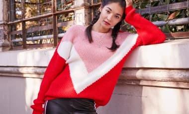 Oversize-Pullover kombinieren