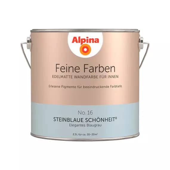 Wandfarben blau