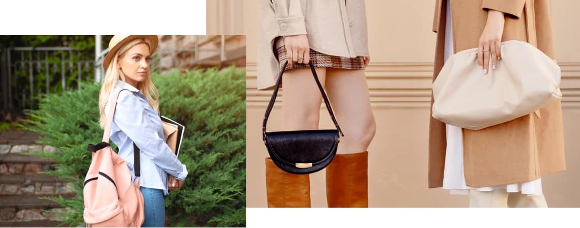 Taschen zum Outfit
