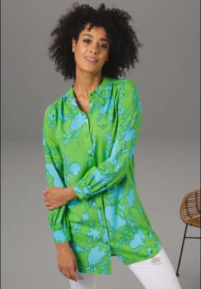 Grüne Blusen